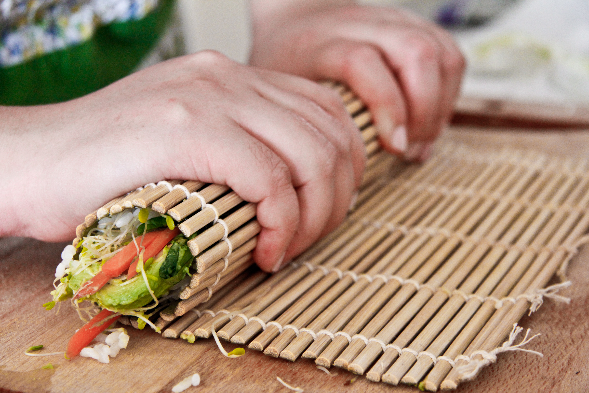 kimbap rolls