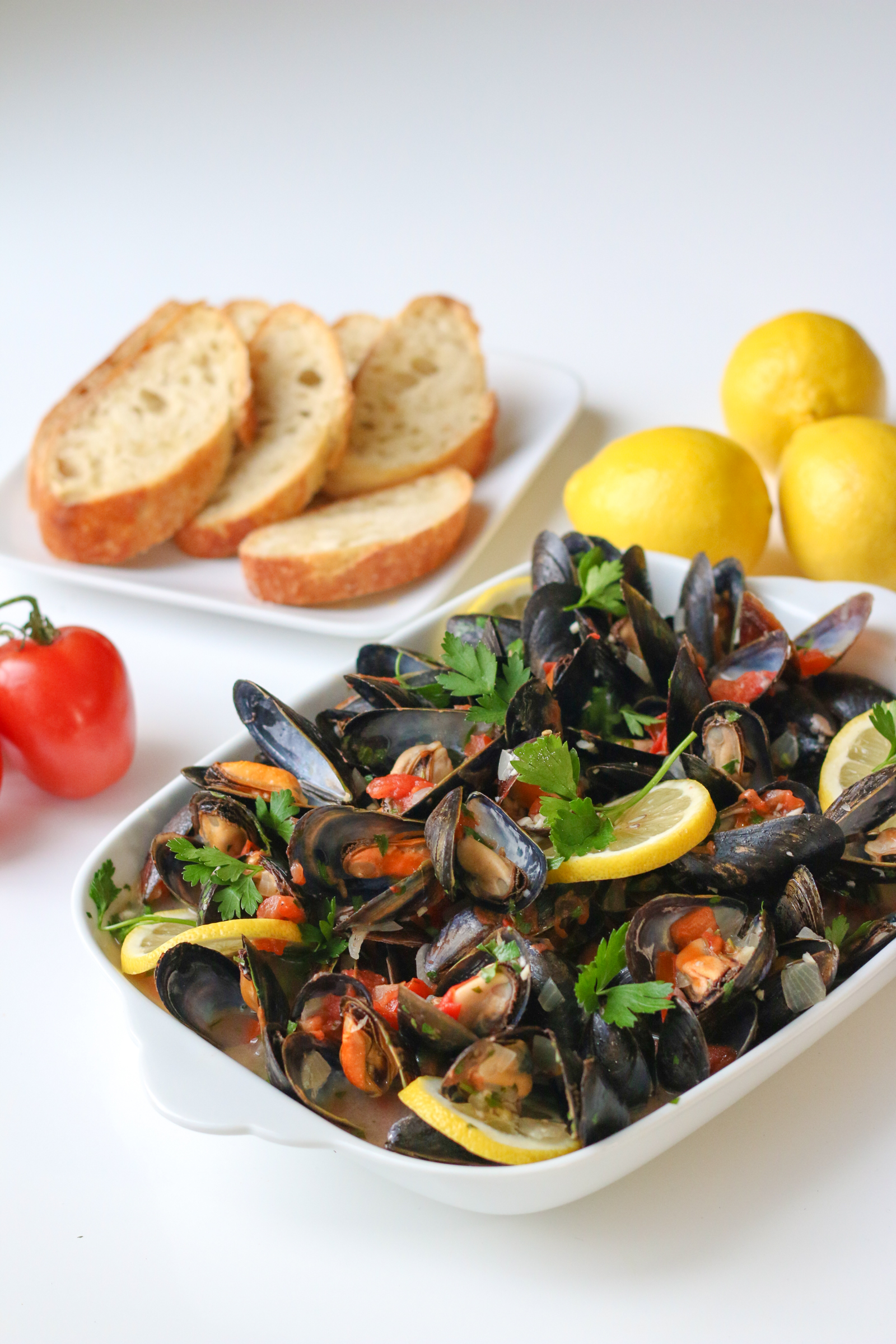 Mussels in White Wine Sauce Chef Julie Yoon