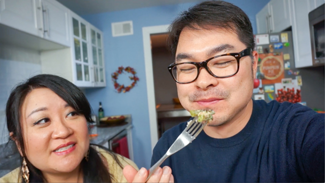 Behind The Scenes Thanksgiving Dinner for Two | ChefJulieYoon.com