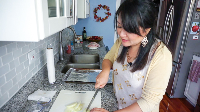 Behind The Scenes Thanksgiving Dinner for Two | ChefJulieYoon.com