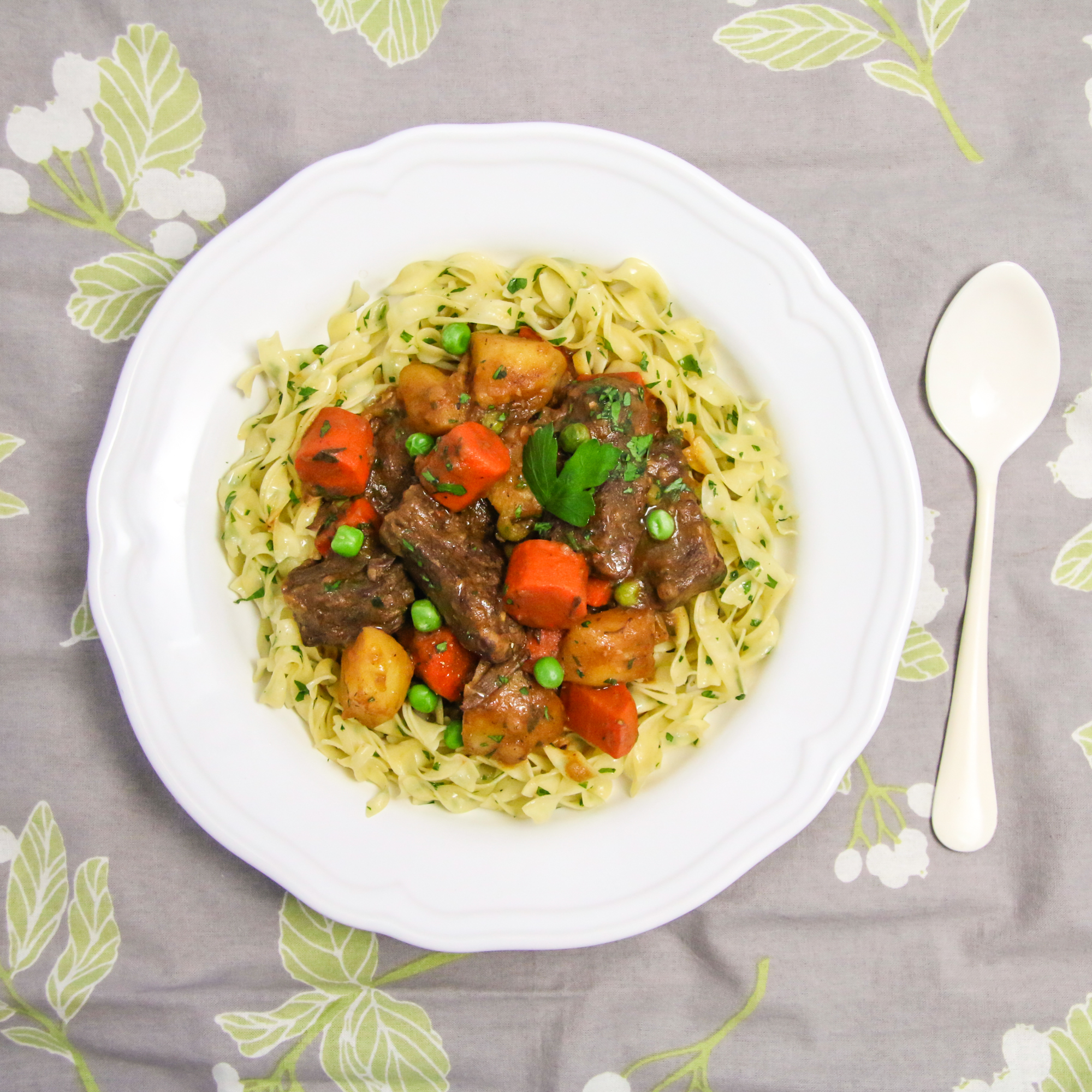 Stew noodles Noodles noodles Buttered Beef buttered make  how ChefJulieYoon.com to