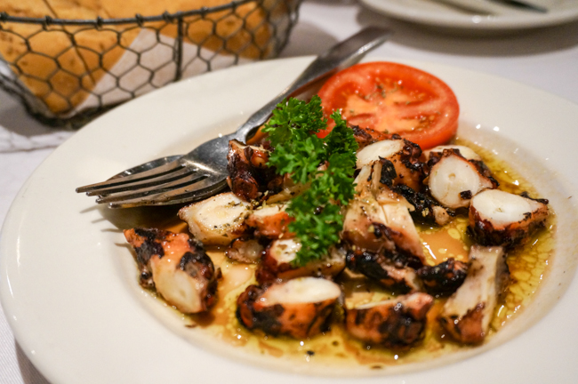 Vlog Greek Islands Restaurant | ChefJulieYoon.com