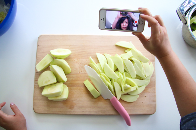 Behind The Scenes Chef Julie Yoon Bits Pieces Cookbook | ChefJulieYoon.com