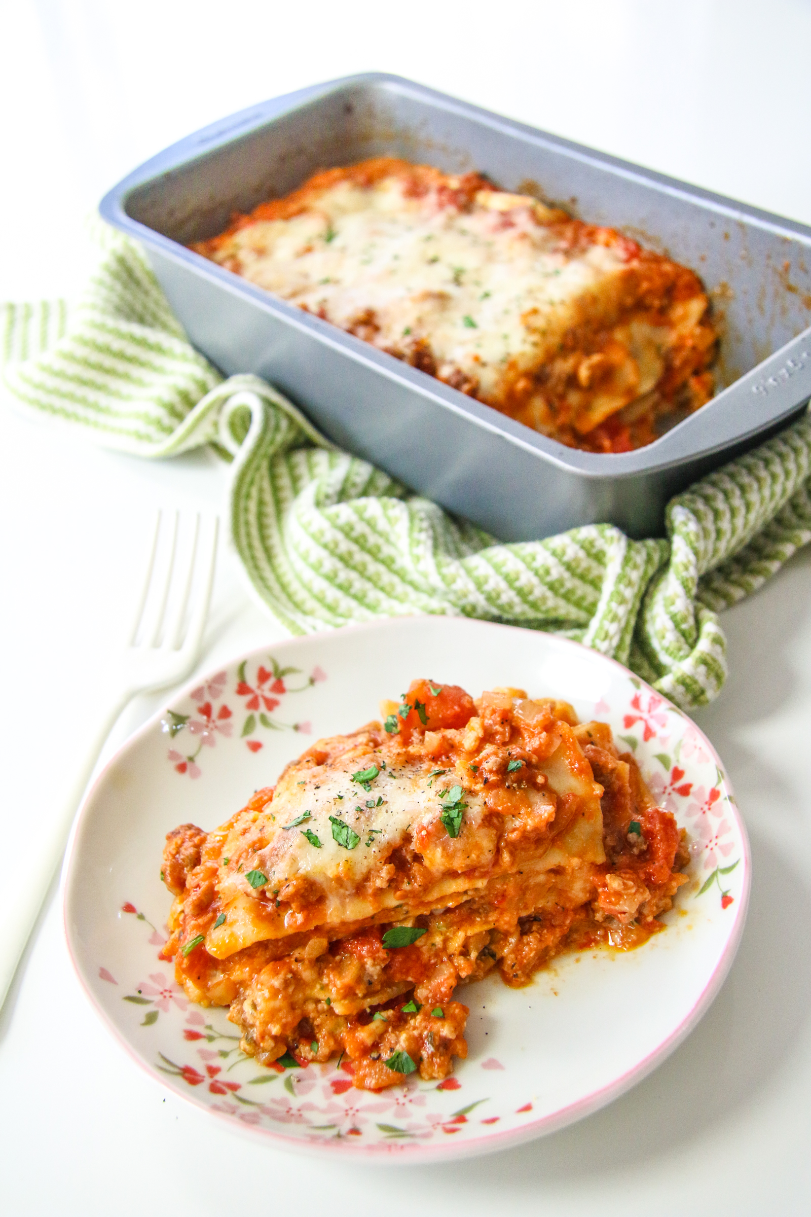 Lasagna for Two Chef Julie Yoon