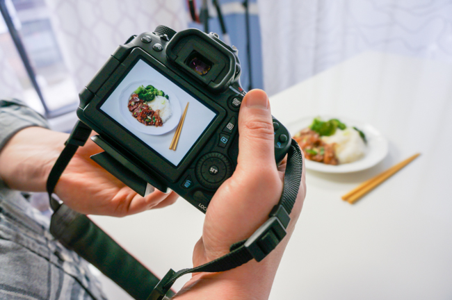 Behind the Scenes - ChickenTeriyaki | ChefJulieYoon.com