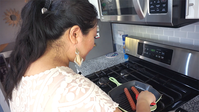 Behind the Scenes : Banh Mi Hot Dogs