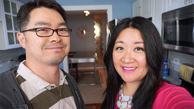 Behind The Scenes Summer Veggie Spaghetti | ChefJulieYoon.com