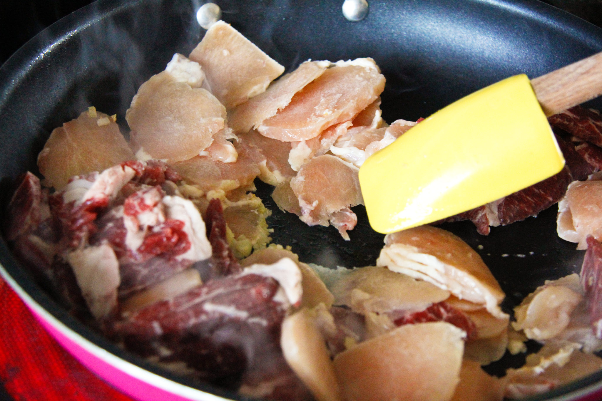 Beef and Chicken Stir Fry | Chef Julie Yoon