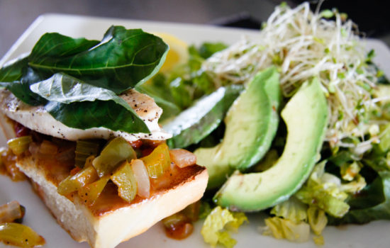 Chicken Caponata Sandwiches