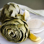 Artichokes with Lemon Beurre Blanc
