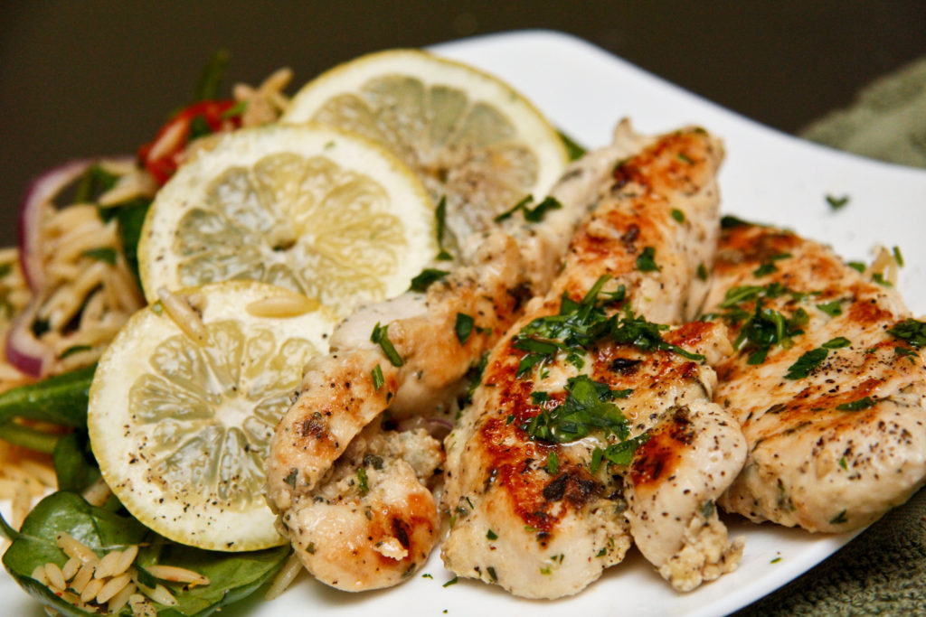 Lemon and Herb Chicken Tenders | ChefJulieYoon.com