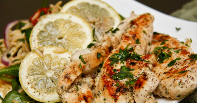 Lemon and Herb Chicken Tenders