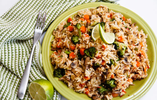 Sweet Chili Lime Fried Rice