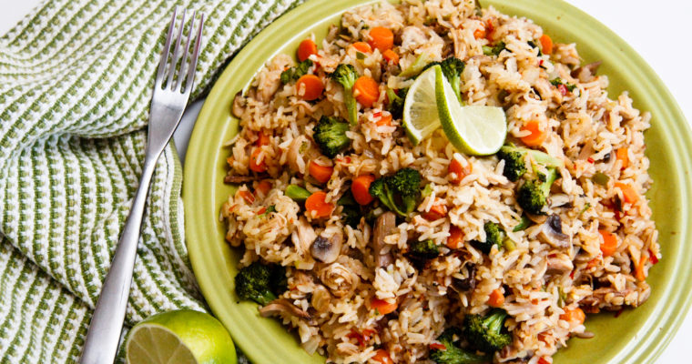 Sweet Chili Lime Fried Rice