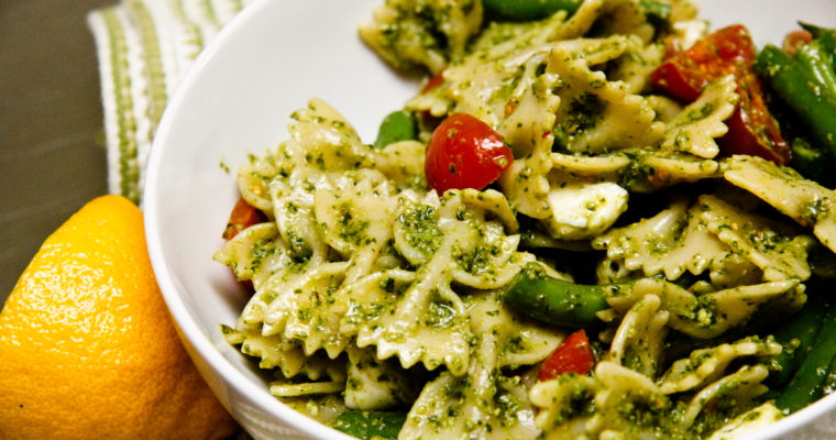 Potluck Pesto Pasta