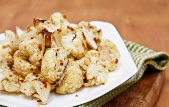 Roasted Cauliflower with Cumin and Chili