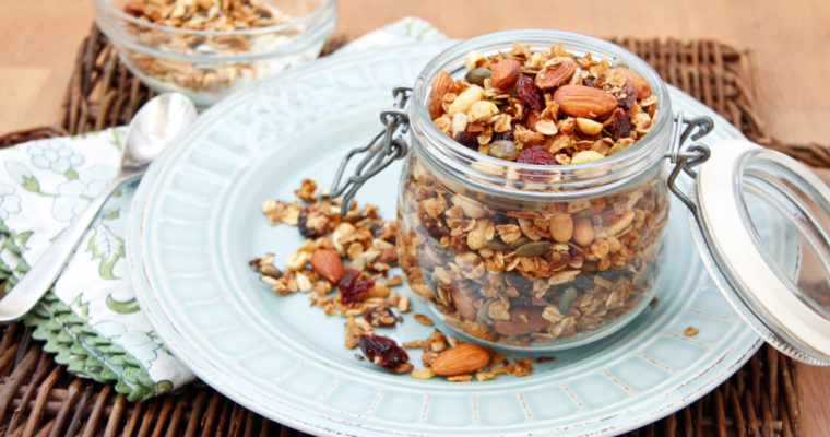 Nutty Cranberry Granola