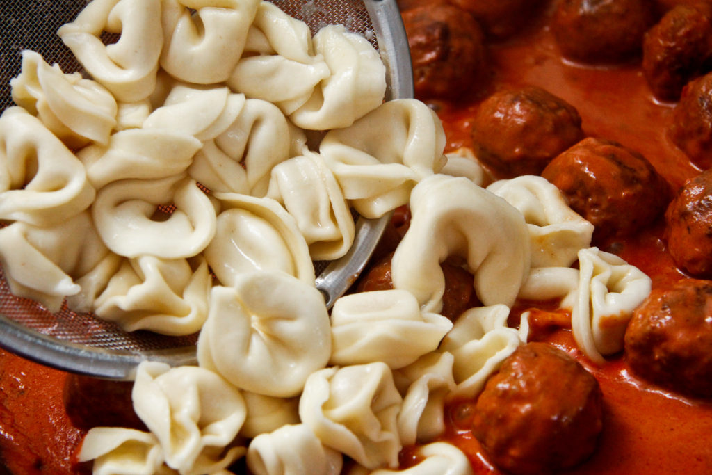 Lara and Charlie's tortellini with boiled meat filling - Food for Soul