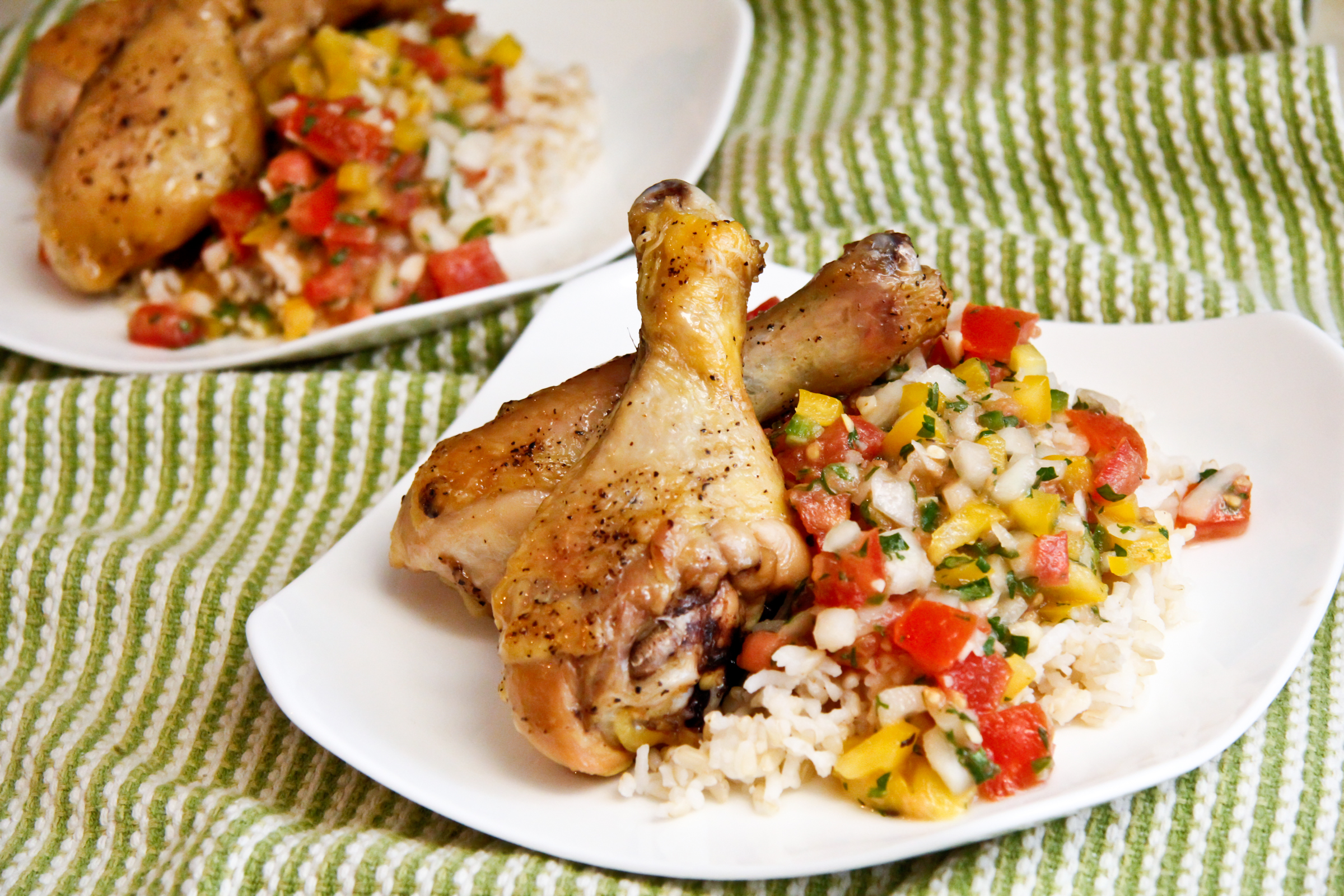 Baked Chicken Legs - Tender and Juicy! - Julie's Eats & Treats ®