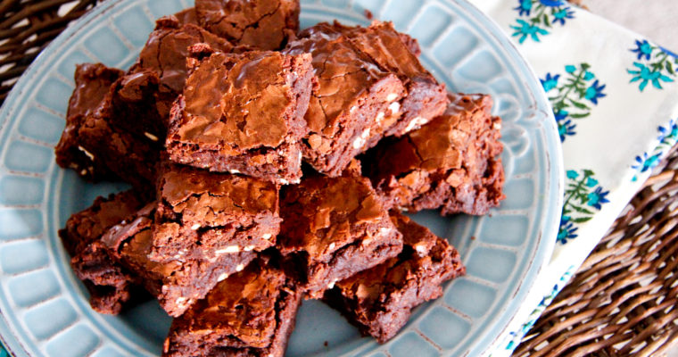 Fudgy Pretzel Brownies