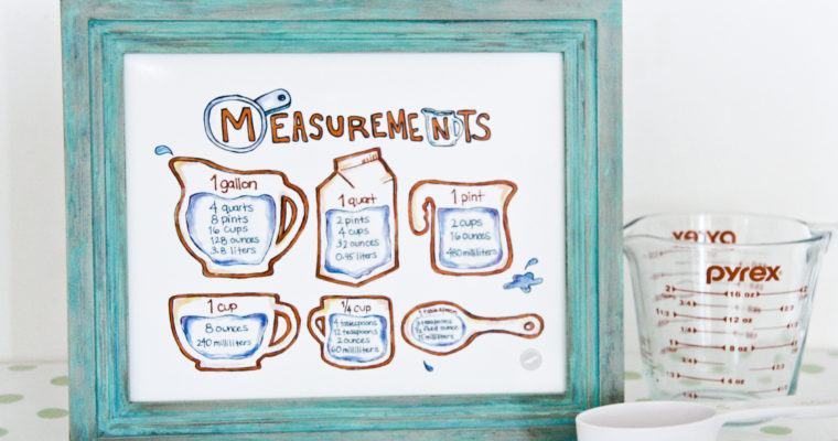 Cooking Measurements- The Chef Julie Yoon Store