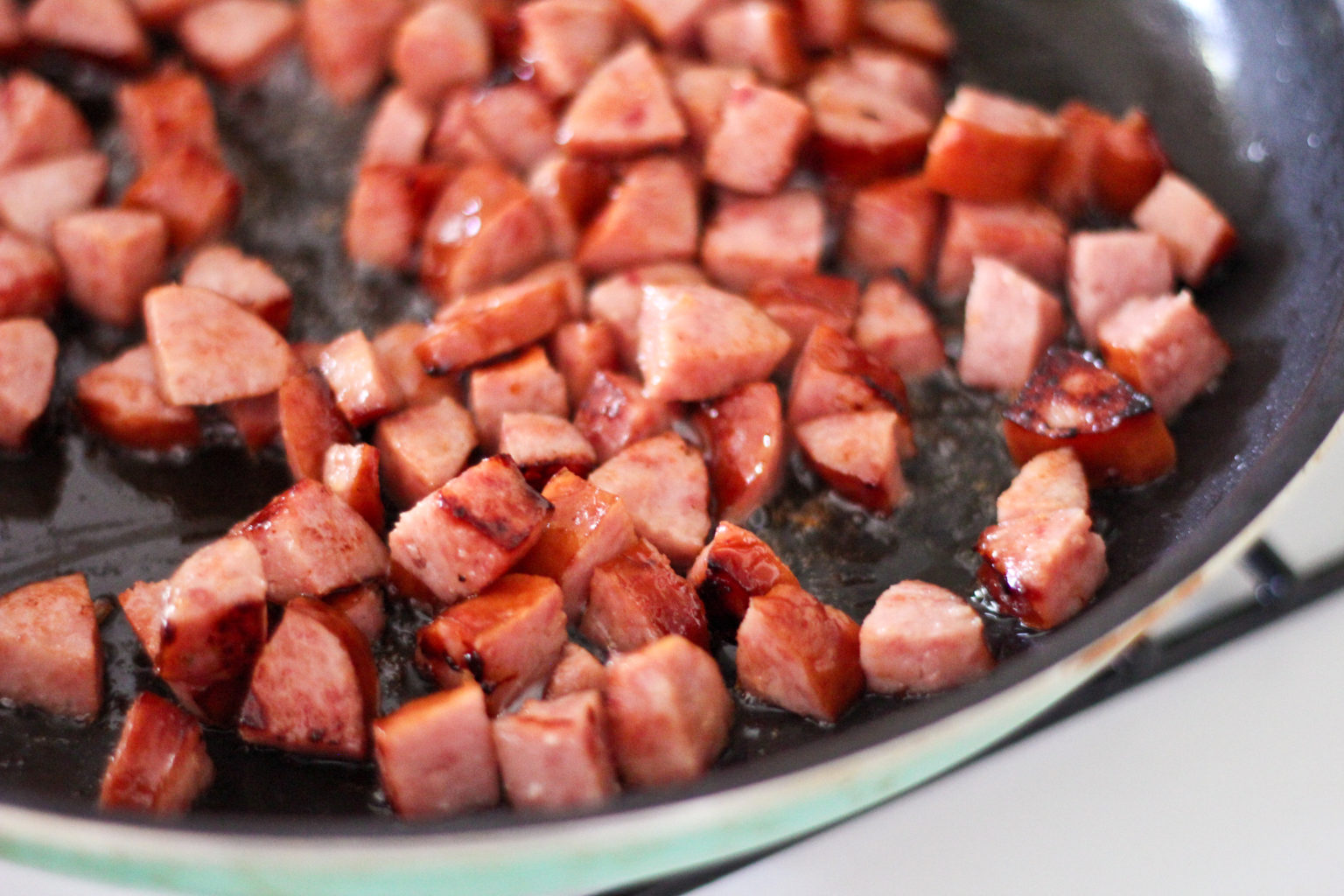 Chopped Kielbasa Stir Fry | Chef Julie Yoon