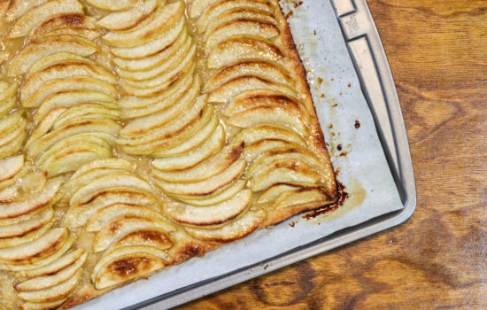 Apple Tart with Apple Glaze