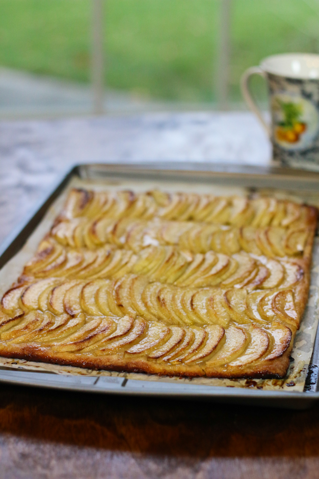 Apple Tart with Apple Glaze | Chef Julie Yoon