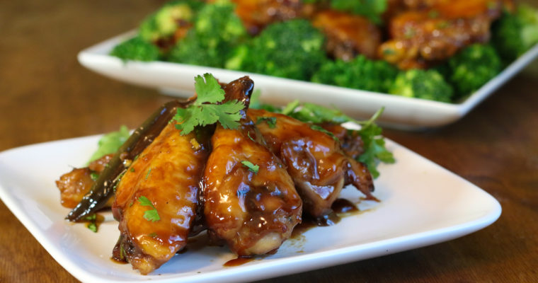 Lemon Ginger Sticky Wings