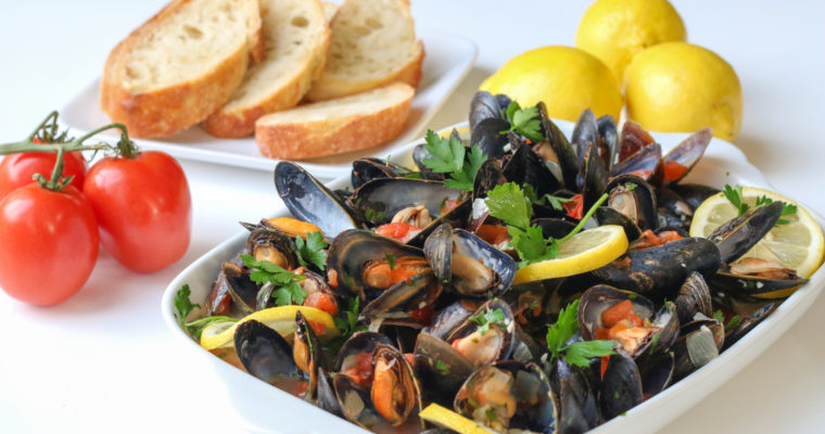 Mussels in White Wine Sauce
