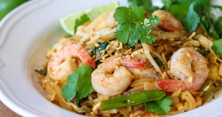 Easy Shrimp Pad Thai