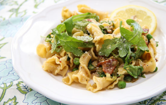 Spring Pasta Carbonara