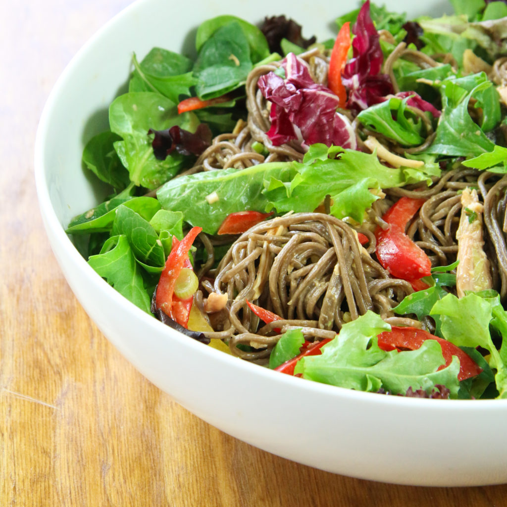 Soba Noodle Salad Chef Julie Yoon