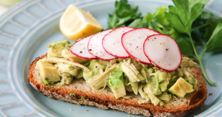 Apple and Avocado Chicken Salad