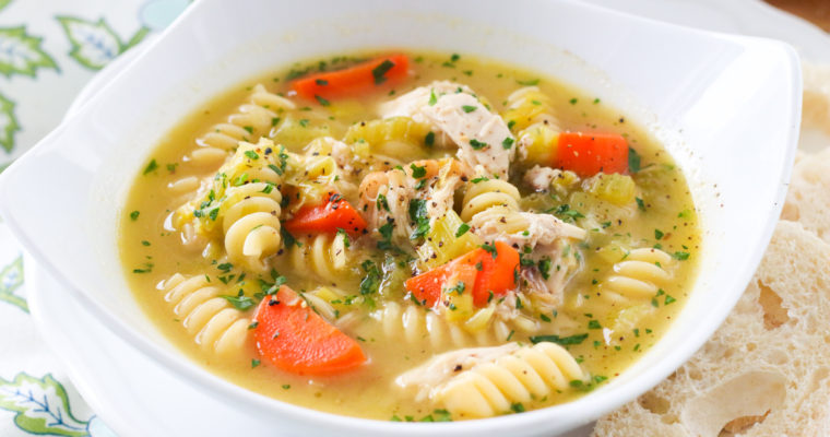 Homestyle Chicken Noodle Soup