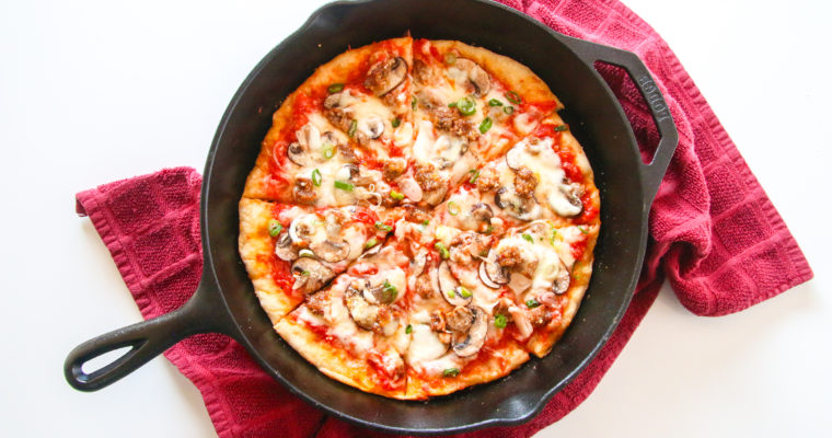 Homemade Skillet Pizza