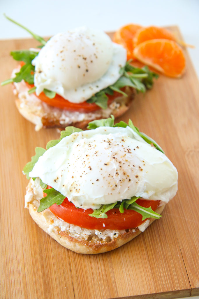 Poached Egg Sandwiches (open faced) | Chef Julie Yoon