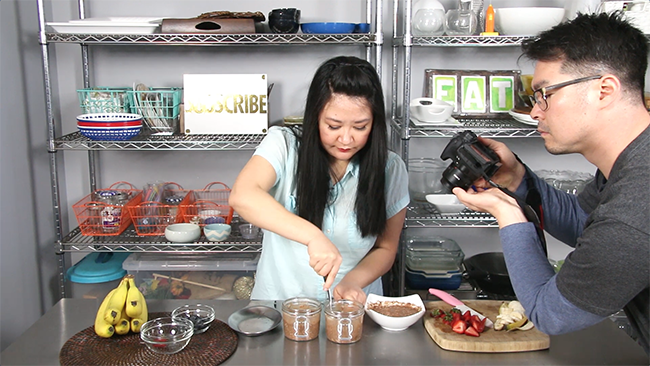 Behind the Scenes : Chocolate Overnight Oats Episode