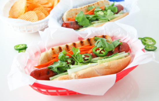 Banh Mi Hot Dogs