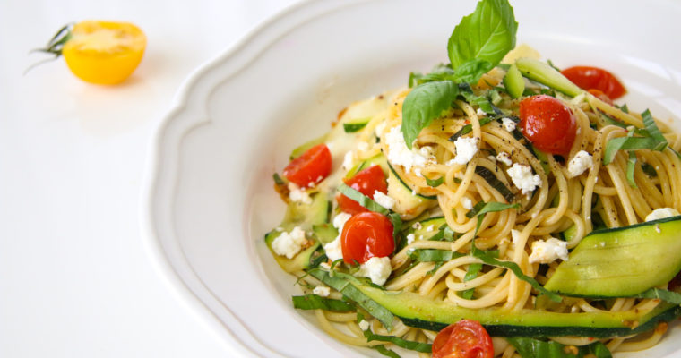 Summer Veggie Spaghetti
