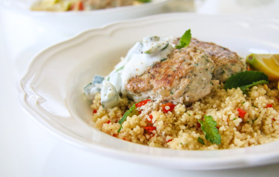 Chicken Koftas with Couscous
