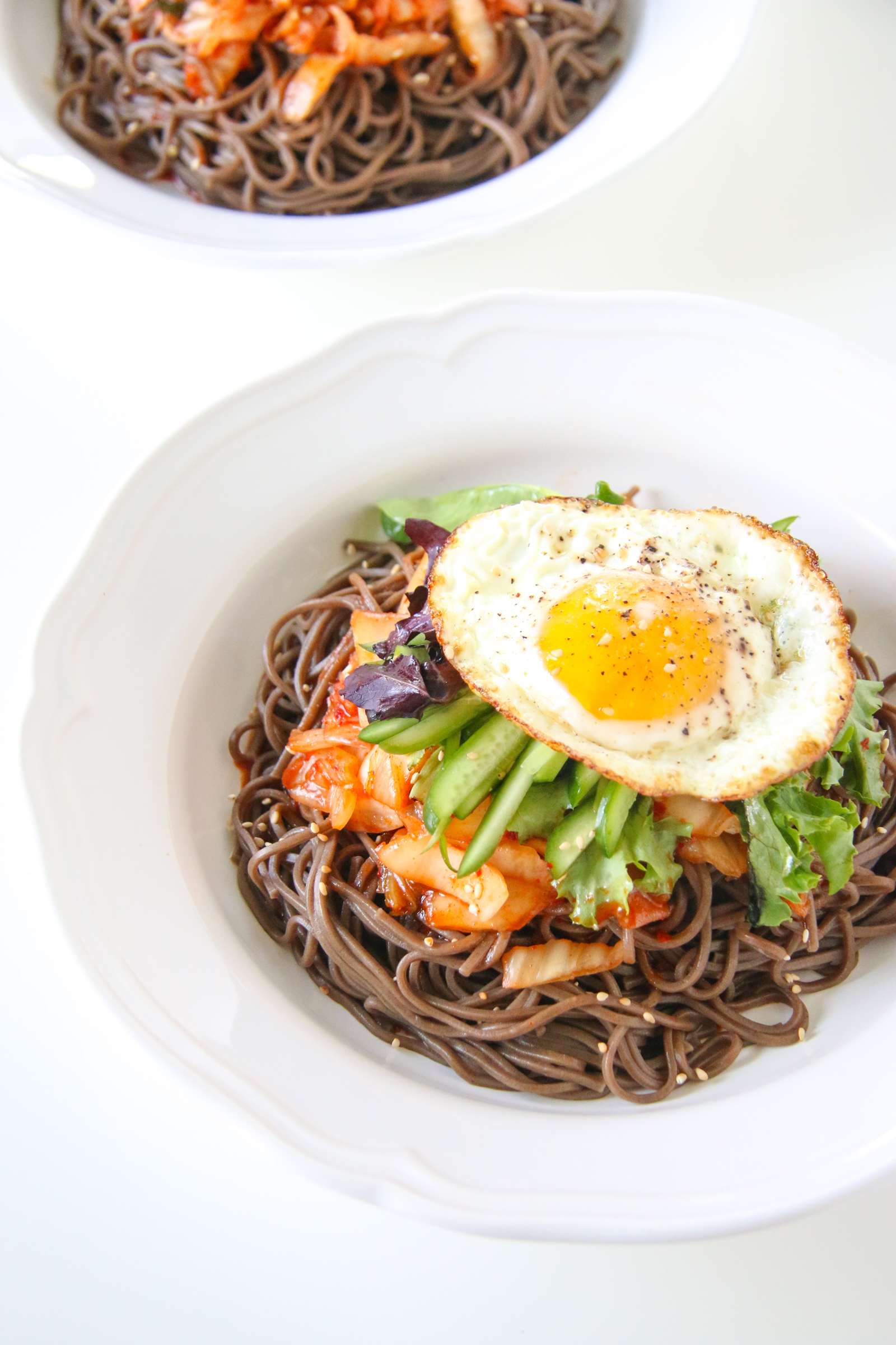 Korean Spicy Kimchi Noodles | Chef Julie Yoon