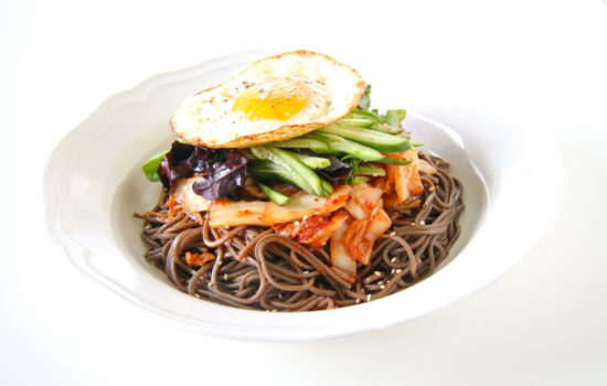 Korean Spicy Kimchi Noodles