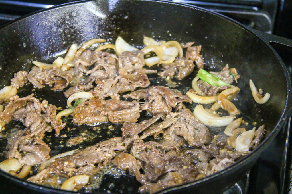 Korean-Style Pan-Fried Beef - My Lilikoi KitchenMy Lilikoi Kitchen