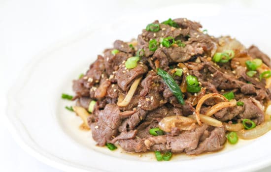 Bulgogi (Marinated Korean Beef BBQ)