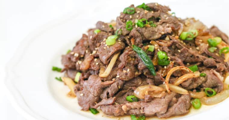 Bulgogi (Marinated Korean Beef BBQ)