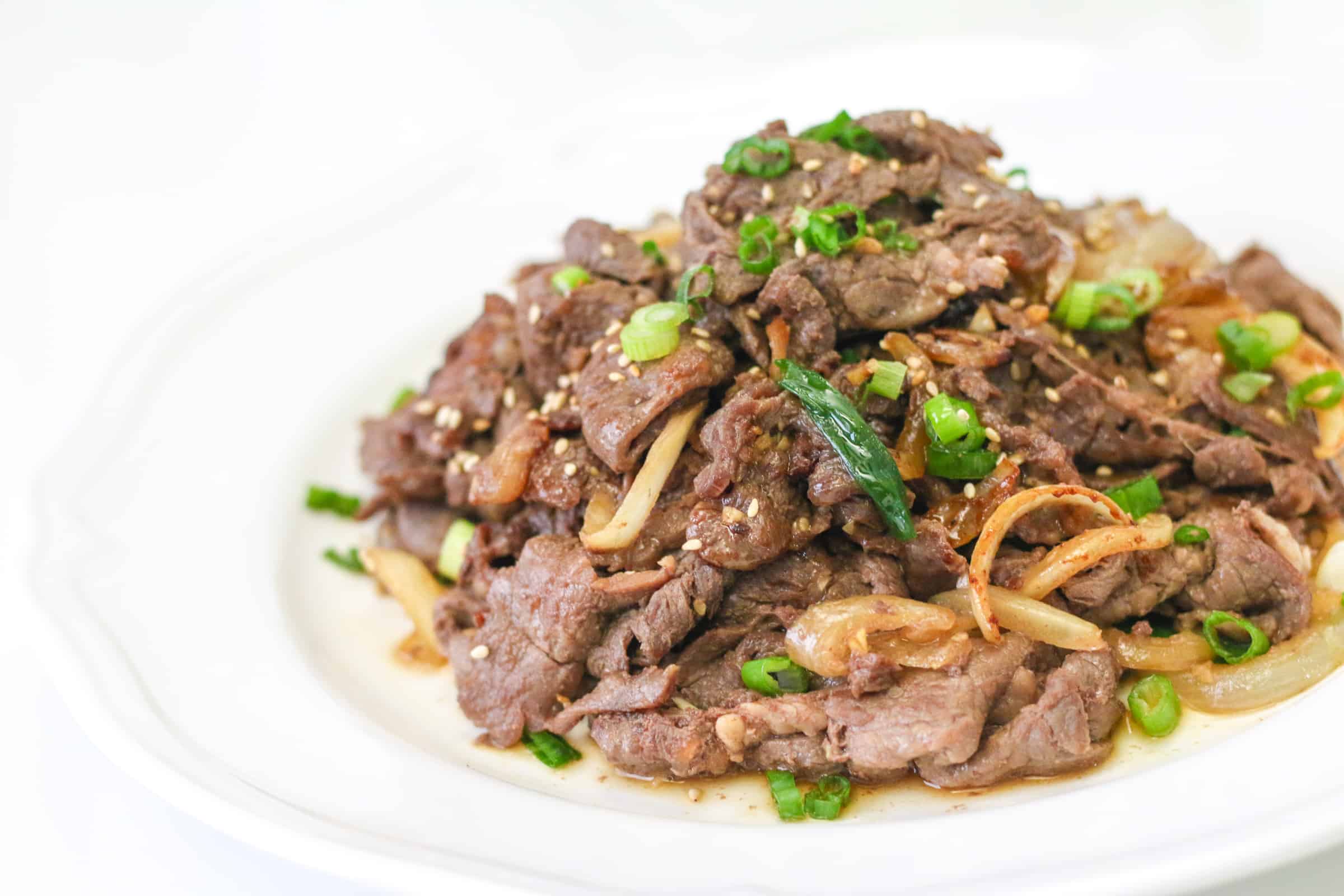 Bulgogi Marinated Korean Beef Bbq Chef Julie Yoon