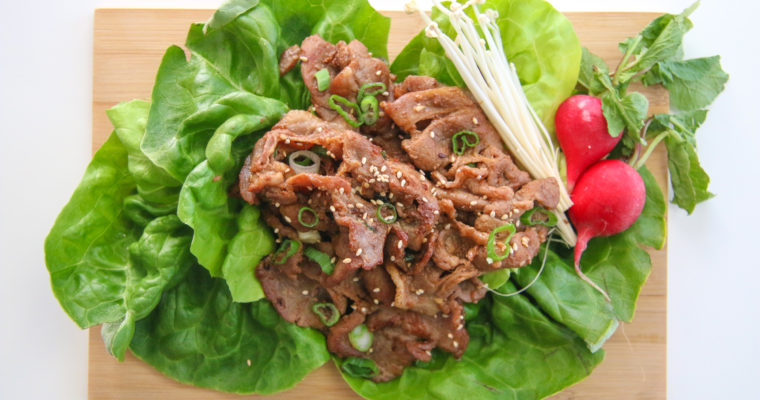 Korean Royal Barbecued Pork (Maekjeok : 맥적)
