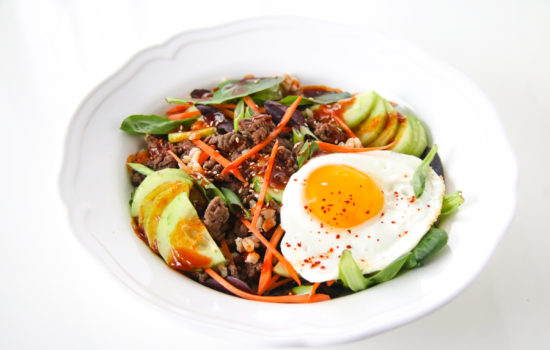 Beef & Barley Bibimbap Salad