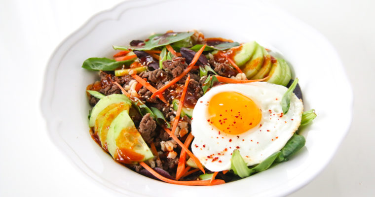 Beef & Barley Bibimbap Salad